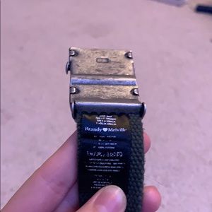 Cute Brandy Melville navy green belt